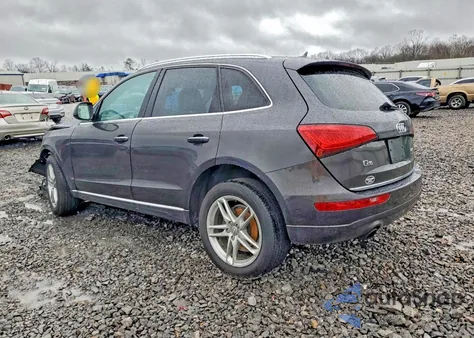 2016 Audi Q5 Premium Plus from USA, damaged, VIN WA1L2AFP8GA081748